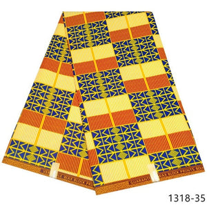 Kente fabrics 6 yards