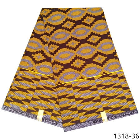 Image of Kente fabrics 6 yards-FrenzyAfricanFashion.com