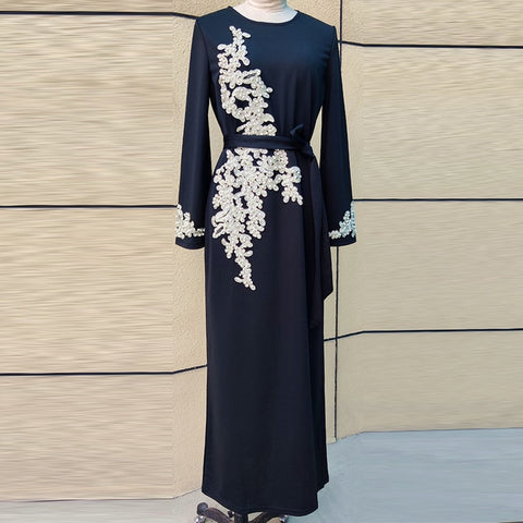 Image of Abaya Dubai Turkey Muslim Hijab Dress Kaftan-FrenzyAfricanFashion.com