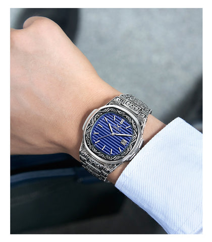 Image of Peter Men luxury Retro Watch-FrenzyAfricanFashion.com