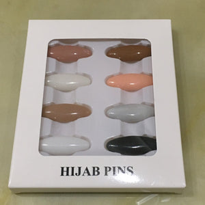 scarf clip hijab pins plastic accessory safety pins-FrenzyAfricanFashion.com