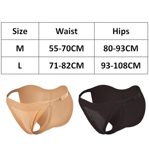 Image of Butt Pad Enhancer Underwear Shapewear-FrenzyAfricanFashion.com