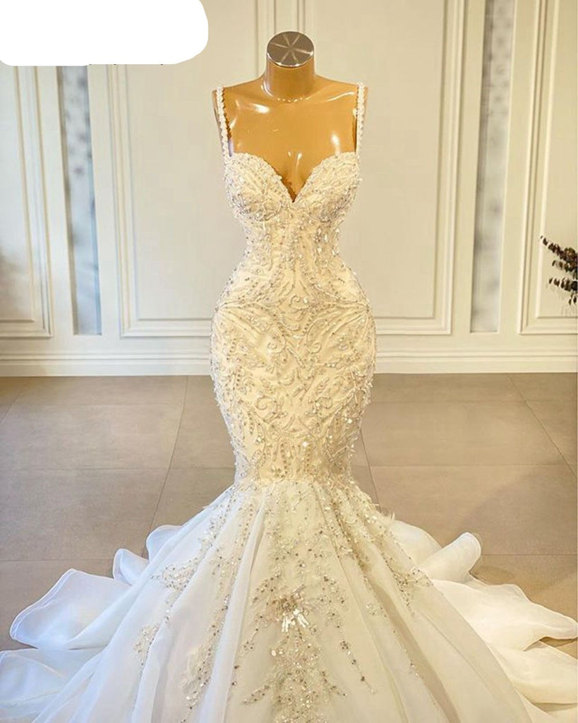 Luxury Bridal Gowns  Lace Wedding Dresses – FrenzyAfricanFashion.com