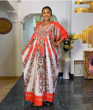 Women Free Size Ladies Dresses Muslim Dress Abaya Robe-FrenzyAfricanFashion.com