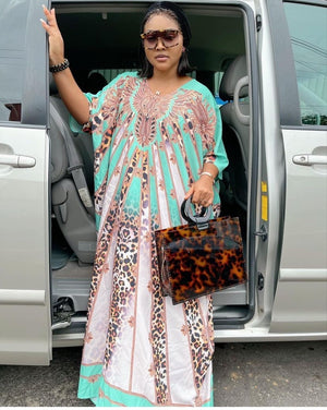 Women Free Size Ladies Dresses Muslim Dress Abaya Robe