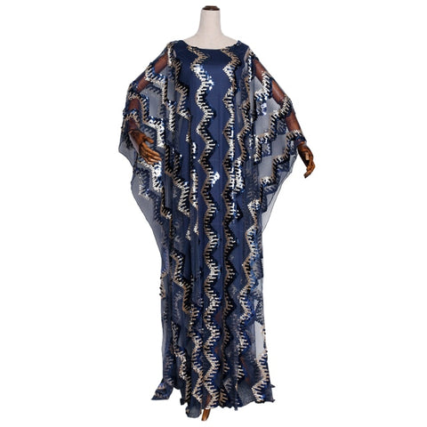 Image of women dress printing lady clothes dashiki africa one size boubou-FrenzyAfricanFashion.com
