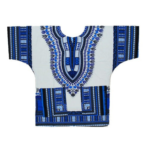 Image of Unisex African Print Tops Dashiki Designs Men and Women Ethnic Shirts-FrenzyAfricanFashion.com