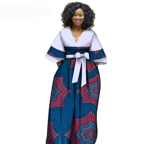 Image of Fabulosity Buggy Abaya African Long Dress 2-FrenzyAfricanFashion.com
