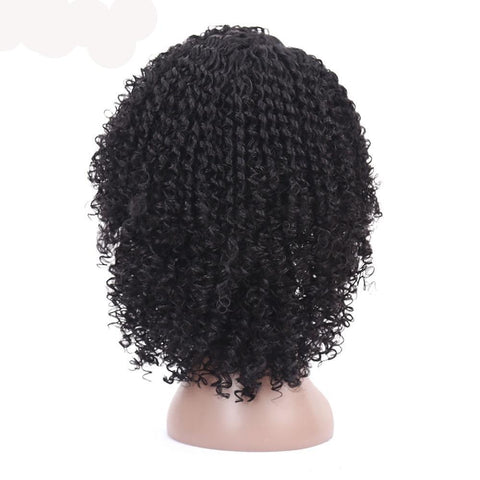 Image of I Love Dreads Short Kinky Curly Wig Lace Front Hair-FrenzyAfricanFashion.com