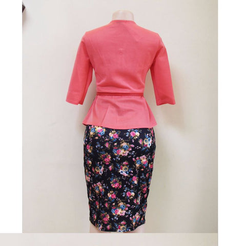 Image of Deede Floral Skirt and Top Set-FrenzyAfricanFashion.com