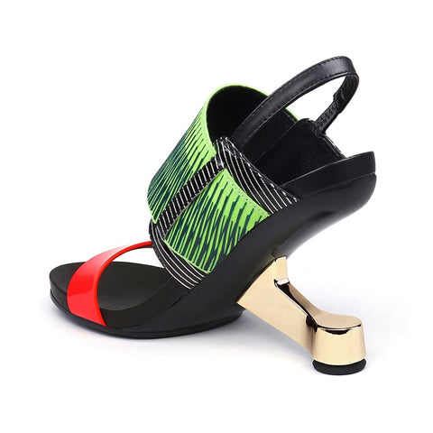 Image of Mandess Gladiator Sandals-FrenzyAfricanFashion.com