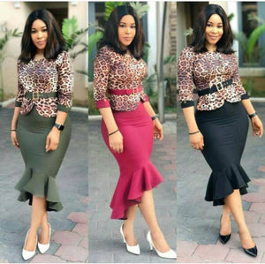 women plus size dress-FrenzyAfricanFashion.com